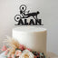 Personalised BMX Wipeout Cake Topper – Name in Black Glitter