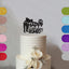 Personalised Snooker Birthday Cake Topper Any Age and Name in Black Glitter