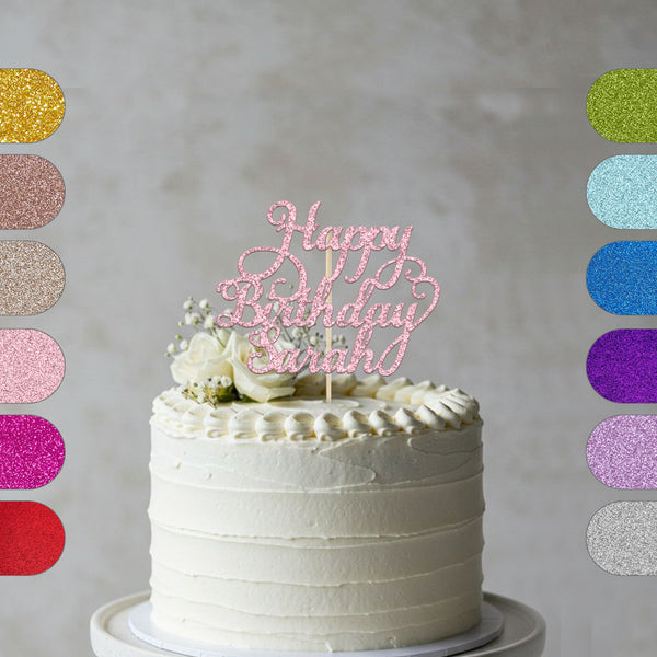Happy Birthday Name Style 1 - hero