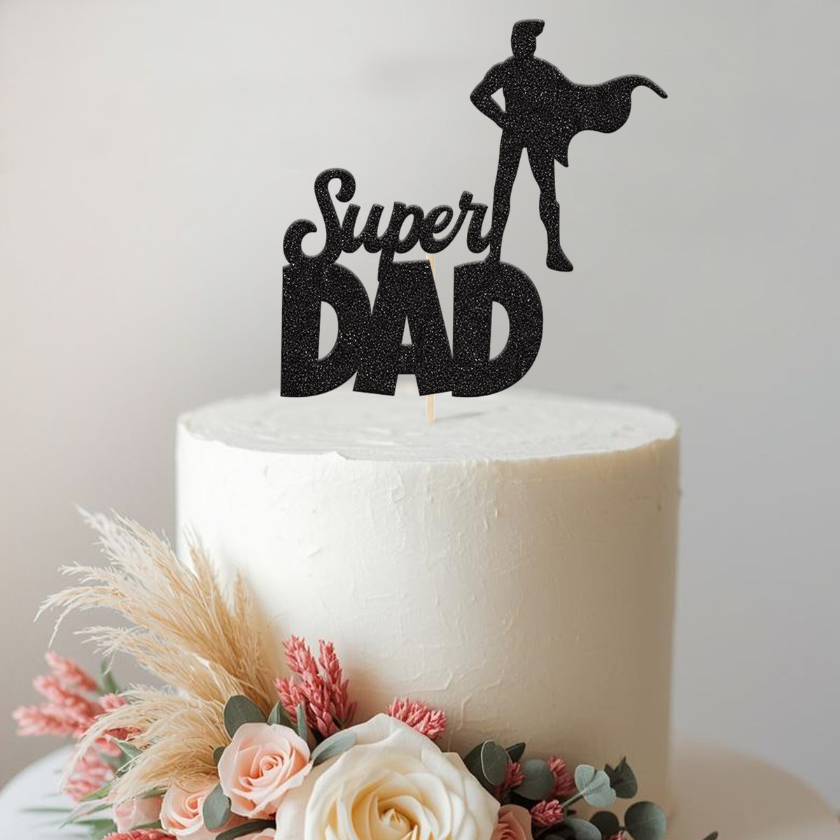 Super Dad Superhero Cake Topper - view 2
