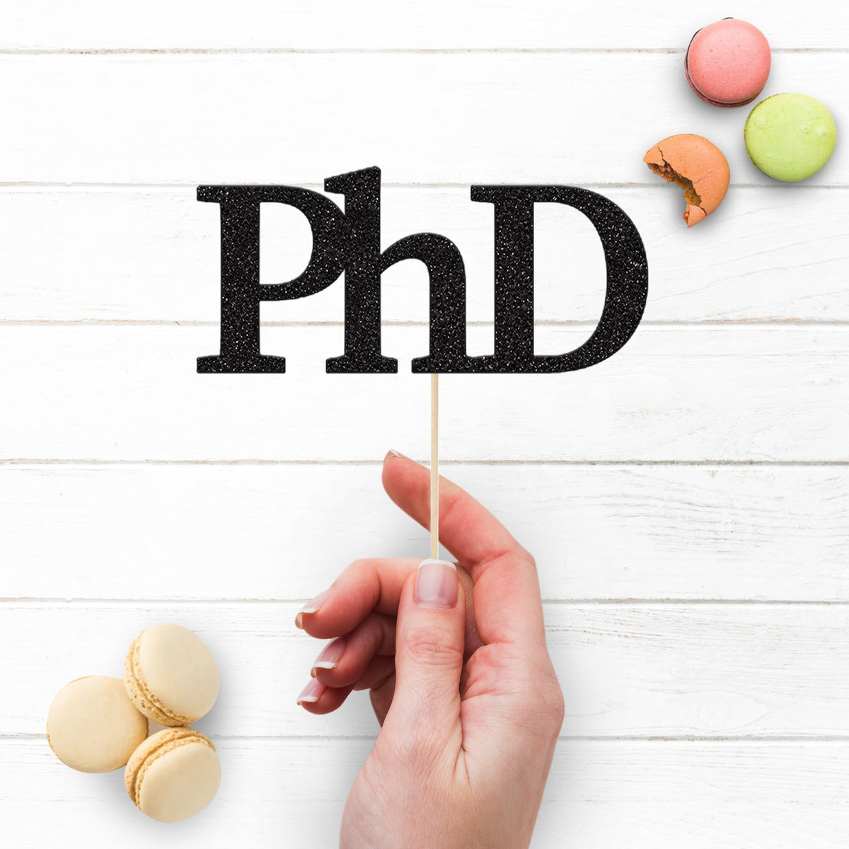 PhD Graduation Cake Topper - view 3