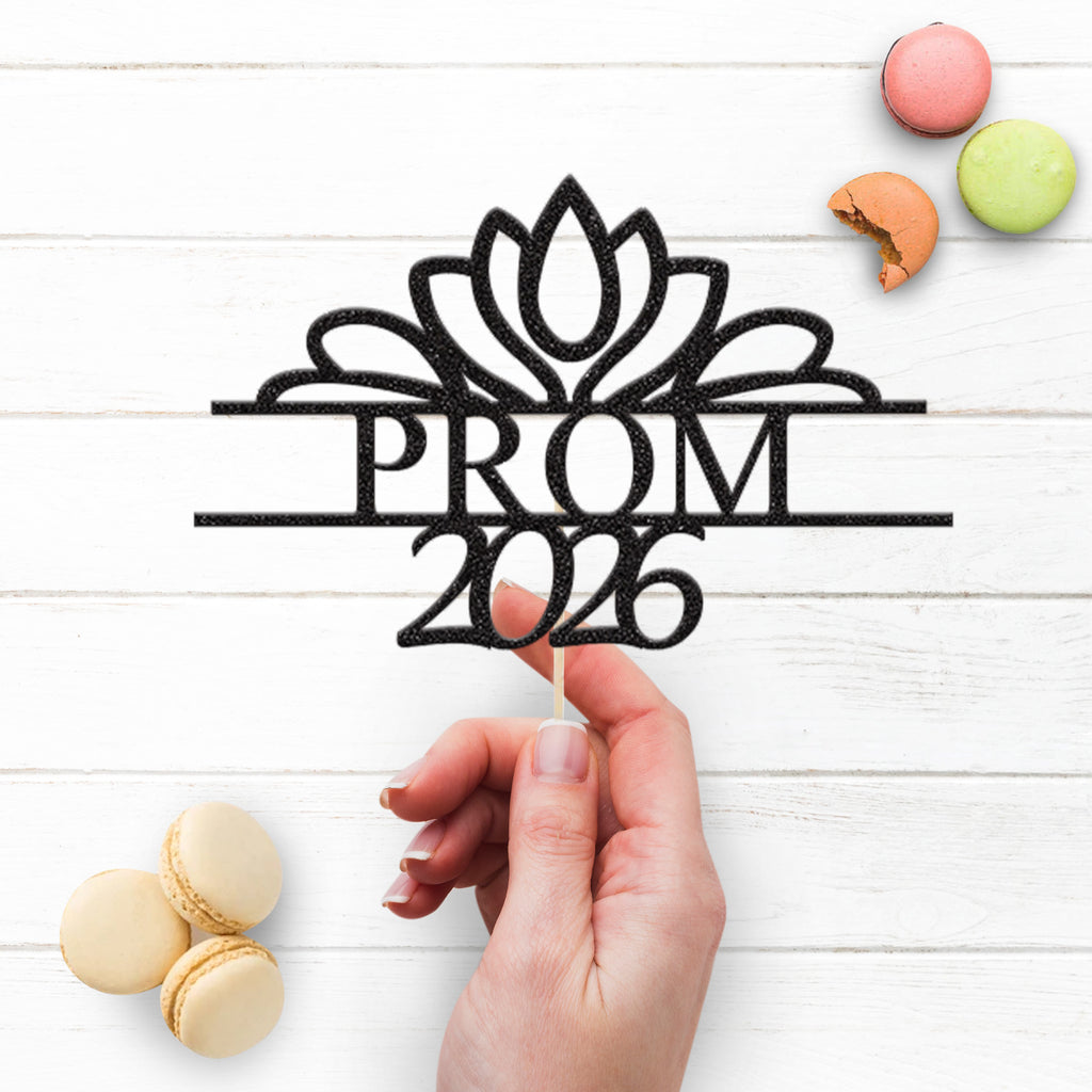 Personalised Decorative Prom Cake Topper – Year - view 3