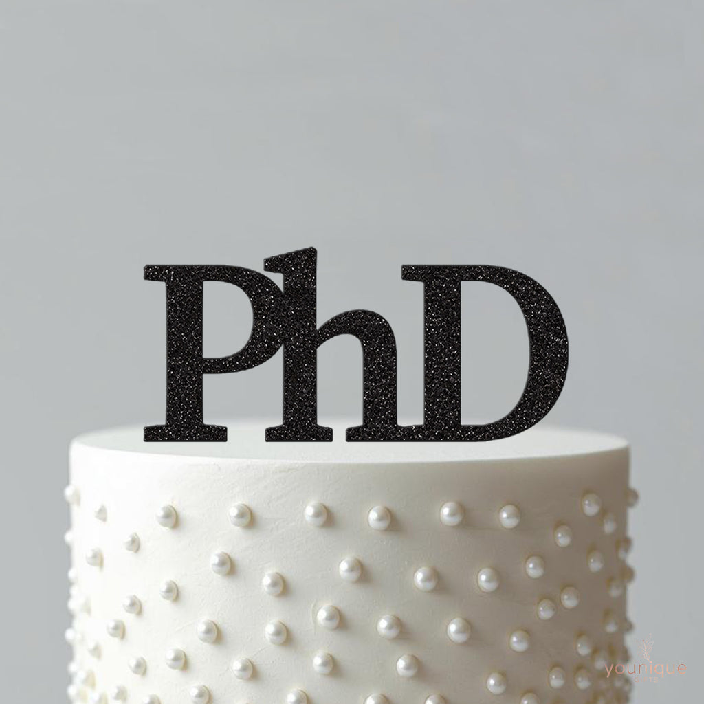 PhD Graduation Cake Topper - view 4
