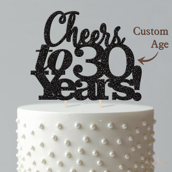 Cheers to Any Age Cake Topper - view 4