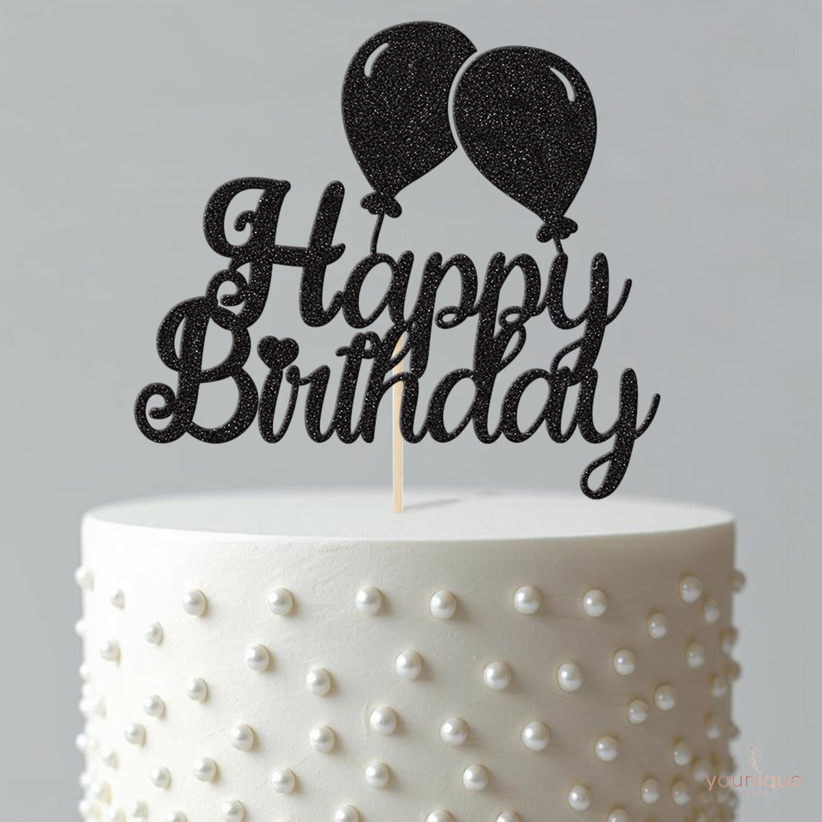 Happy Birthday Balloons Cake Topper - view 4