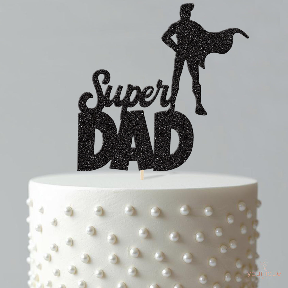 Super Dad Superhero Cake Topper - view 4
