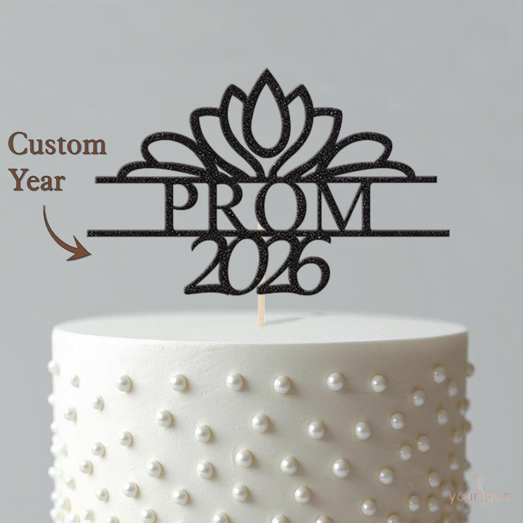 Personalised Decorative Prom Cake Topper – Year - view 4