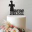 Personalised World's Best Chef Cake Topper – Name in Black Glitter